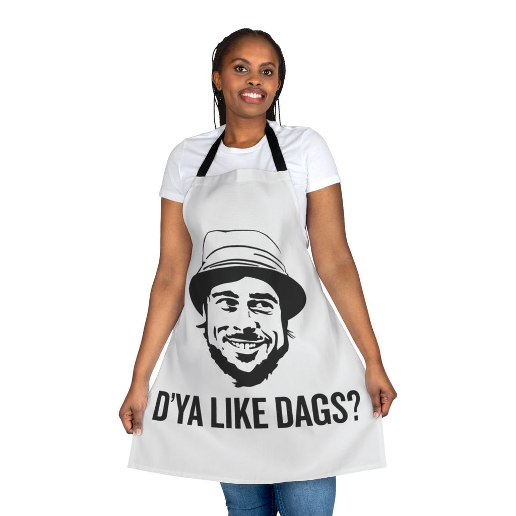 Micky-inspired dog lover apron featuring a design from the movie "The Snatch"
