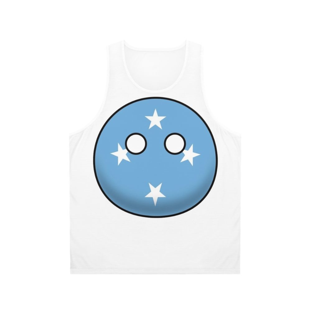 Micronesia Countryball Unisex Tank Top