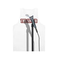 Microphone singer unisex tank top