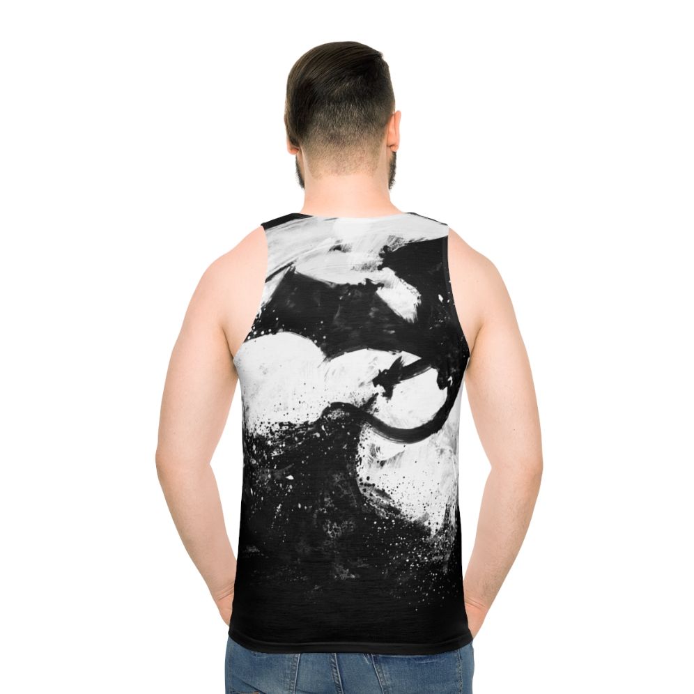Midnight celestial fantasy goth unisex tank top