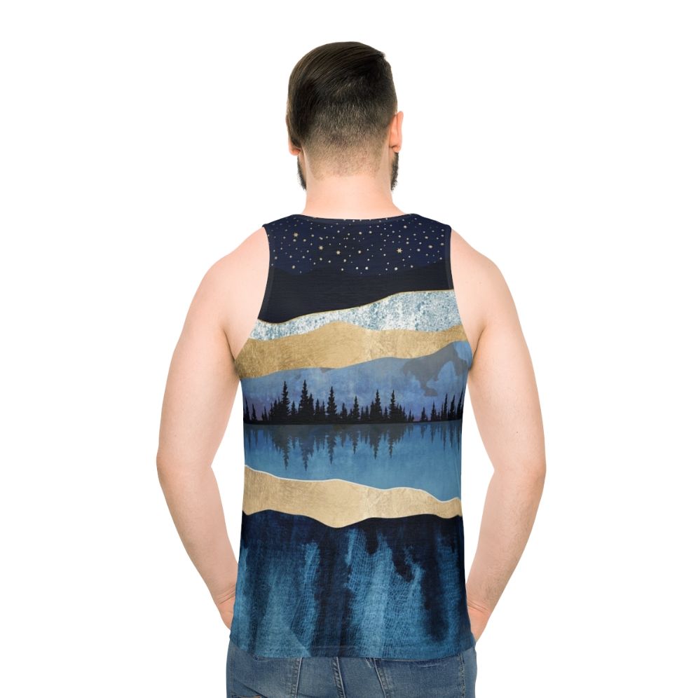 Midnight Lake Unisex Celestial Nature Tank Top