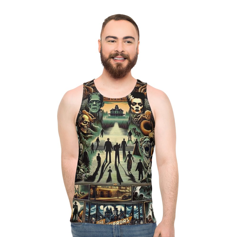 Midnight Macabre Unisex Horror Tank Top