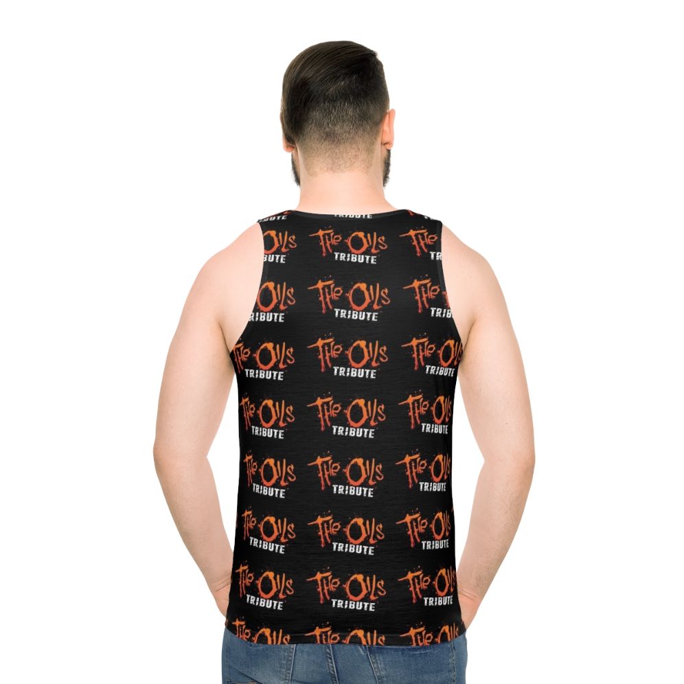 Midnight Oil Tribute Orange Logo Unisex Tank Top