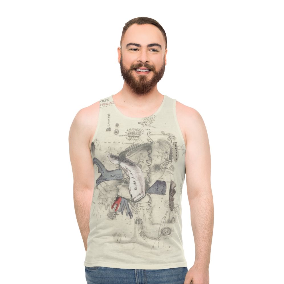 Midnight Organ Fight Unisex Retro Music Tank Top