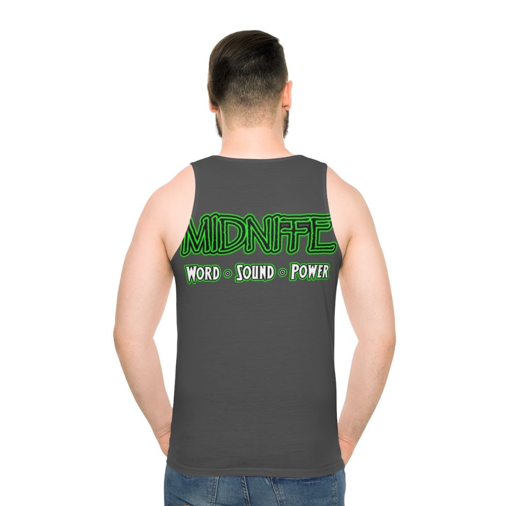 Midnight Reggae Unisex Tank Top featuring Akae Beka band