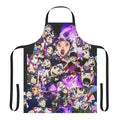 Midousuji Inspired Anime Apron with Cycling and Bike Anime Motifs