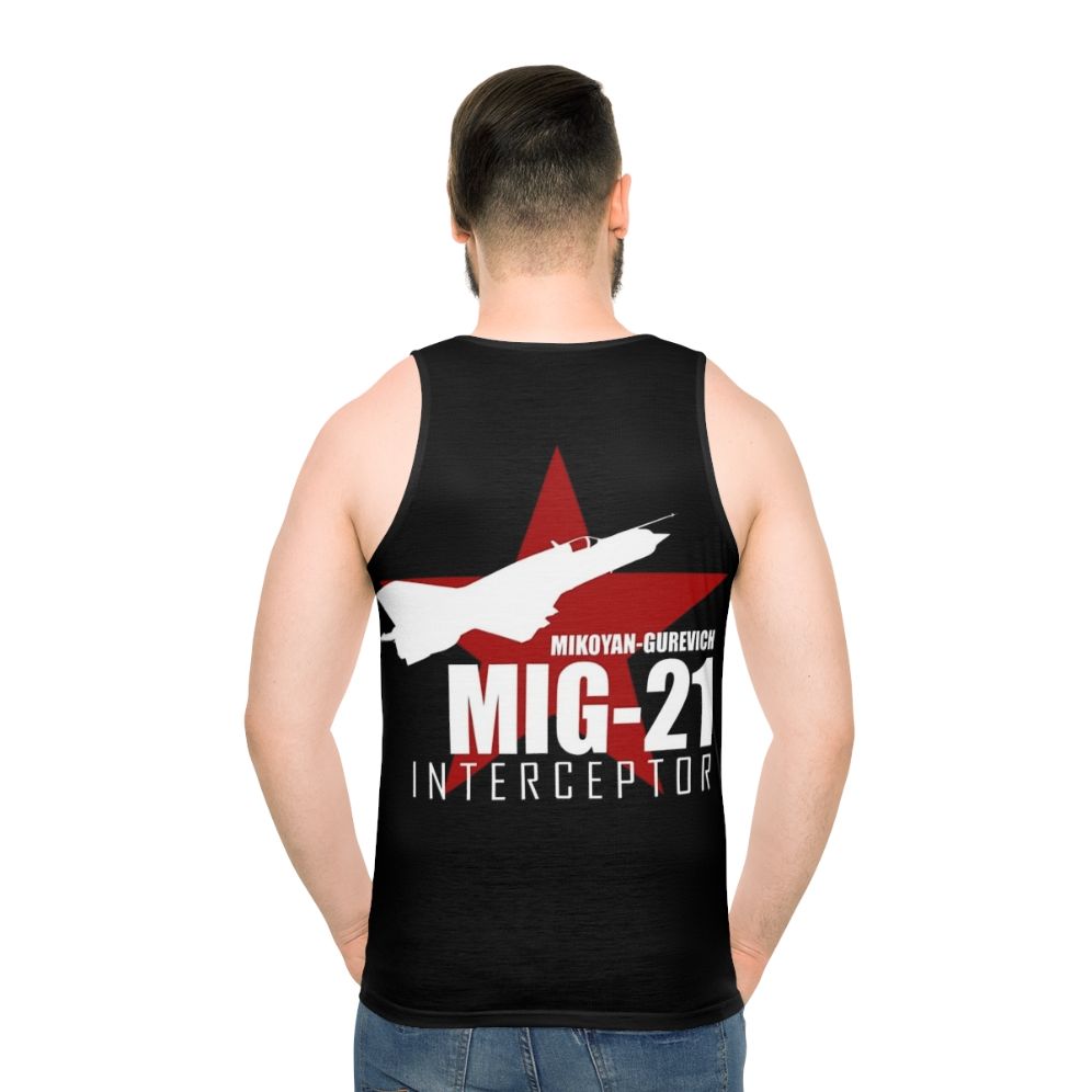 Mig 21 Russian Air Force Unisex Tank Top