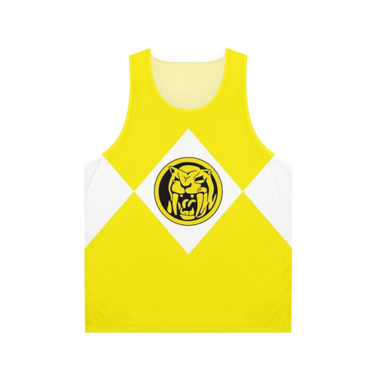 Mighty Morphin Power Rangers Yellow Ranger Coin Unisex Tank Top