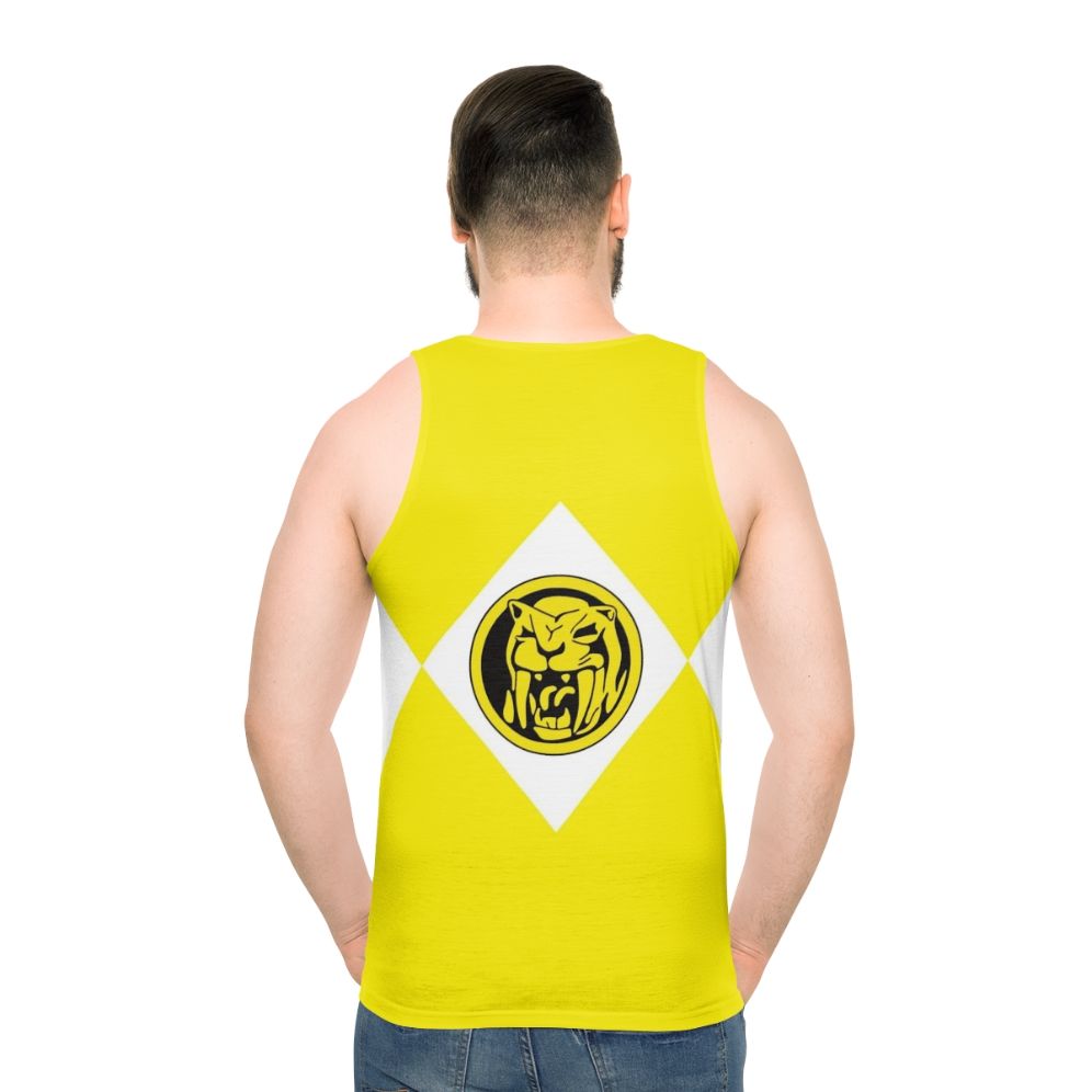 Mighty Morphin Power Rangers Yellow Ranger Coin Unisex Tank Top