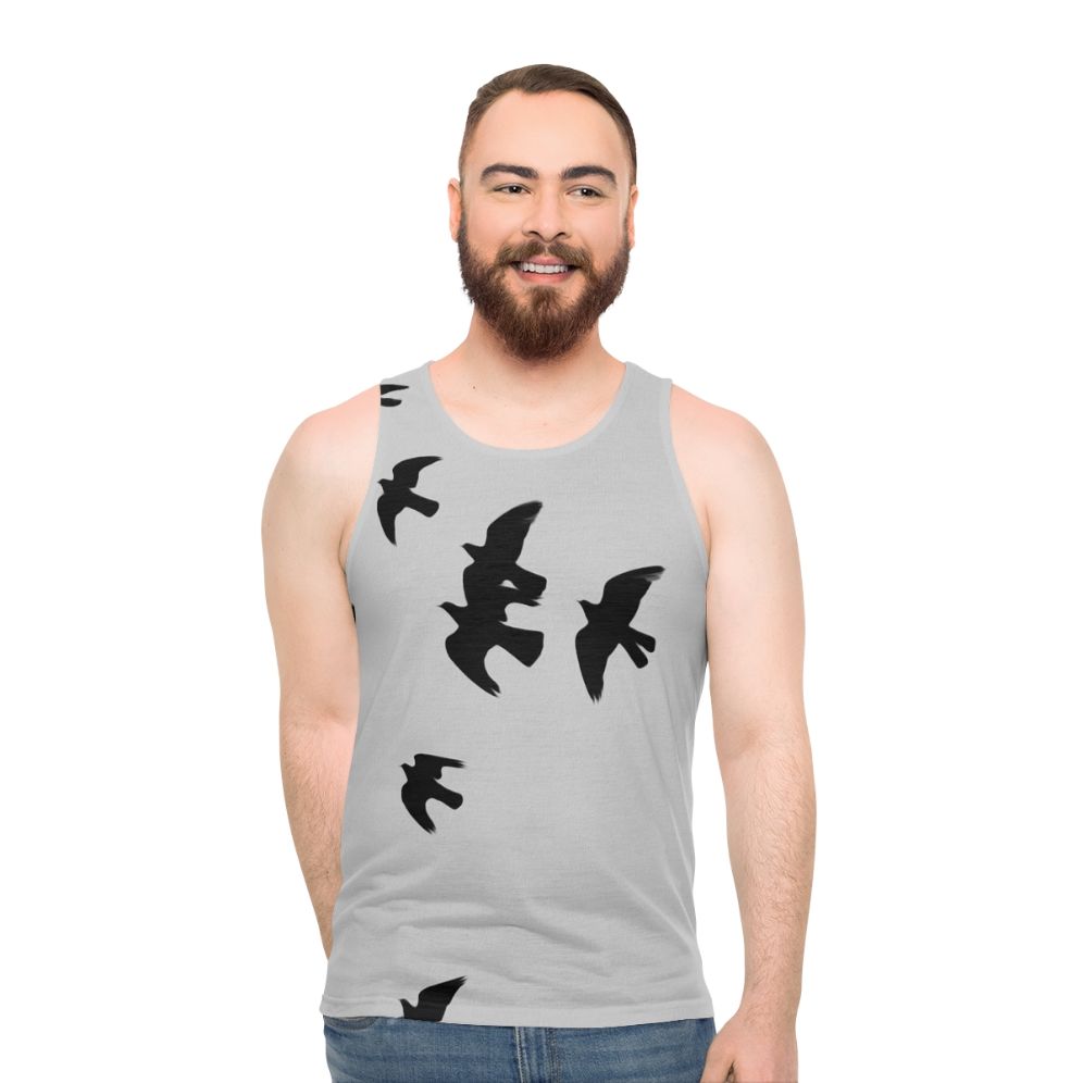 Unisex Tank Top featuring Migrating Birds