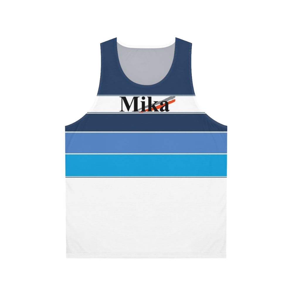 Mika Hakkinen Formula One Unisex Tank Top