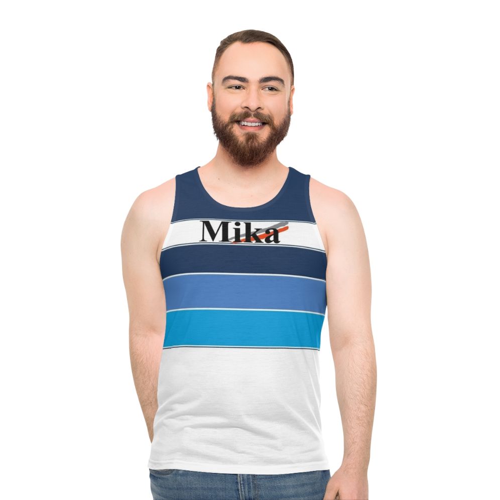 Mika Hakkinen Formula One Unisex Tank Top