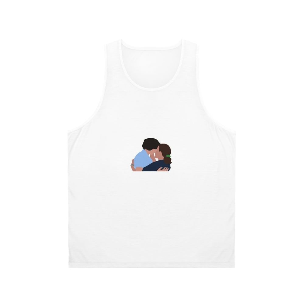 Mike and El Stranger Things Unisex Tank Top