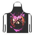 Mileena from Mortal Kombat inspired apron with a grunge portrait design