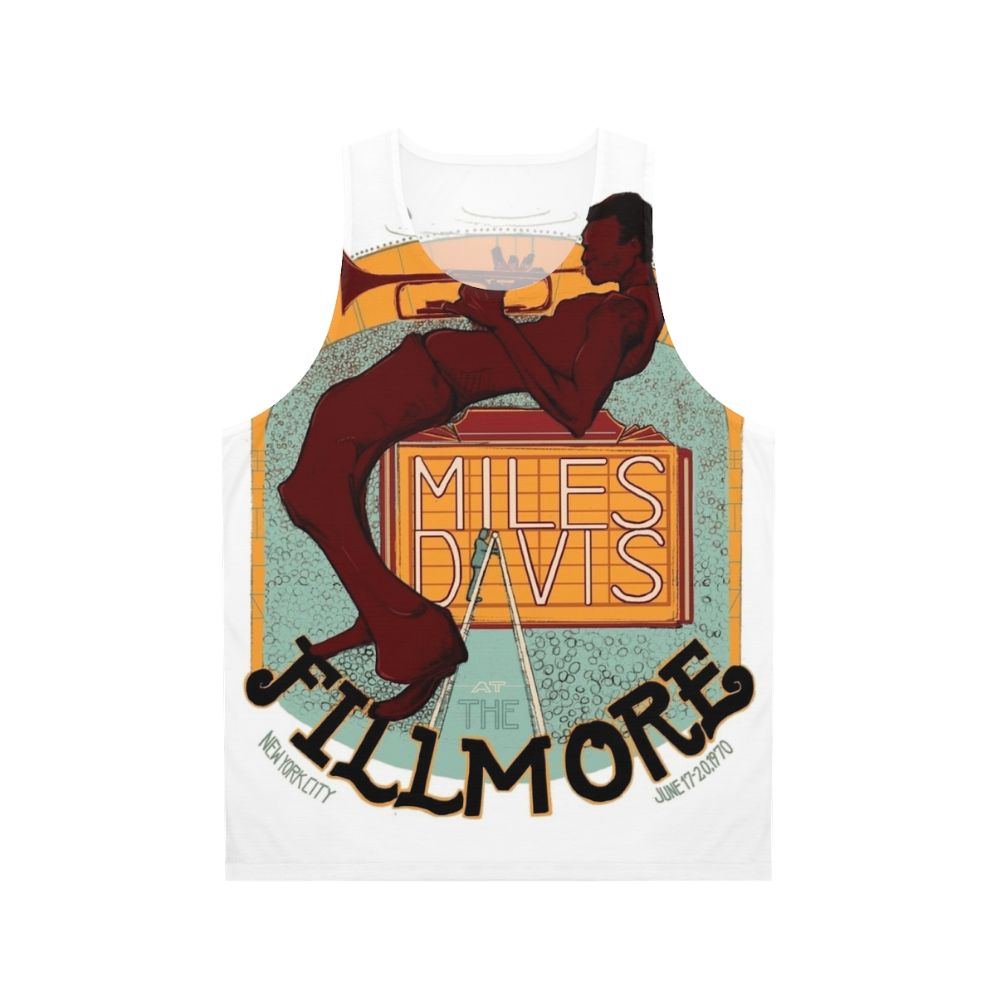 Miles Davis Vintage Jazz Music Tank Top