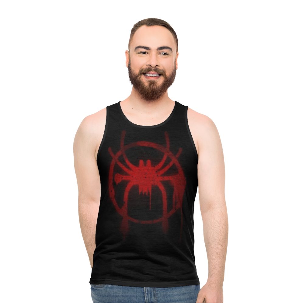 Miles Morales Spider Symbol Unisex Tank Top