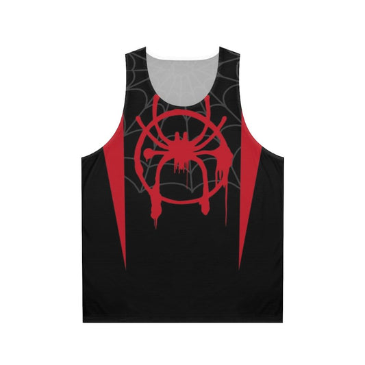 Miles Morales Spider-Verse Superhero Unisex Tank Top