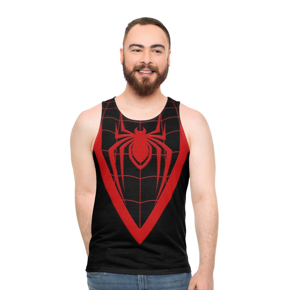 Miles Morales Superhero Unisex Tank Top