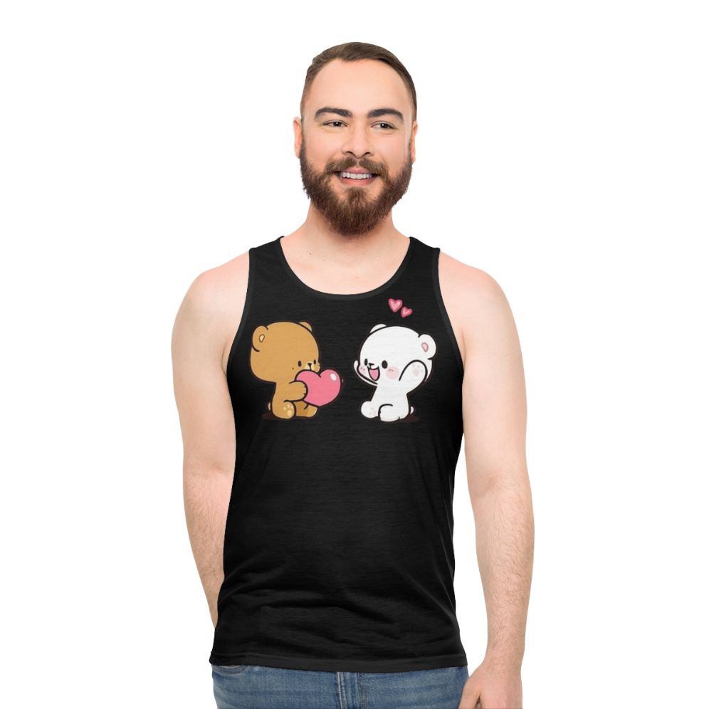 Milk Mocha Unisex Tank Top