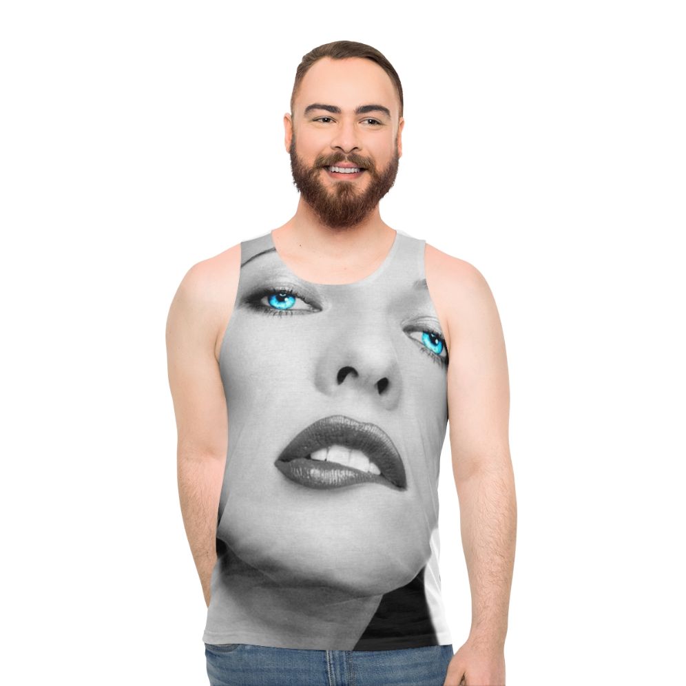 Milla Jovovich Resident Evil Unisex Tank Top