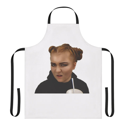 Millie B inspired apron featuring grime music and culture