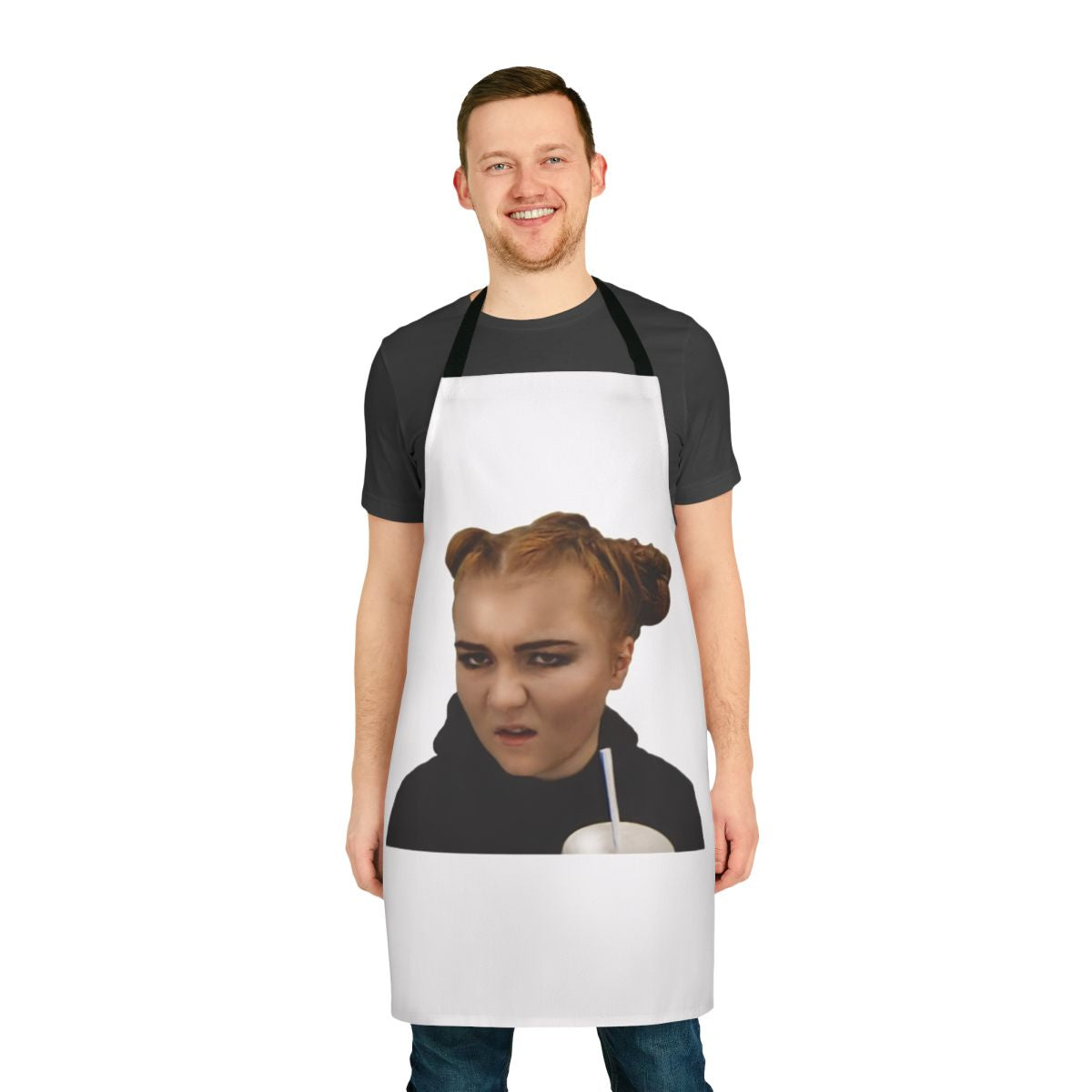 Millie B inspired apron featuring grime music and culture