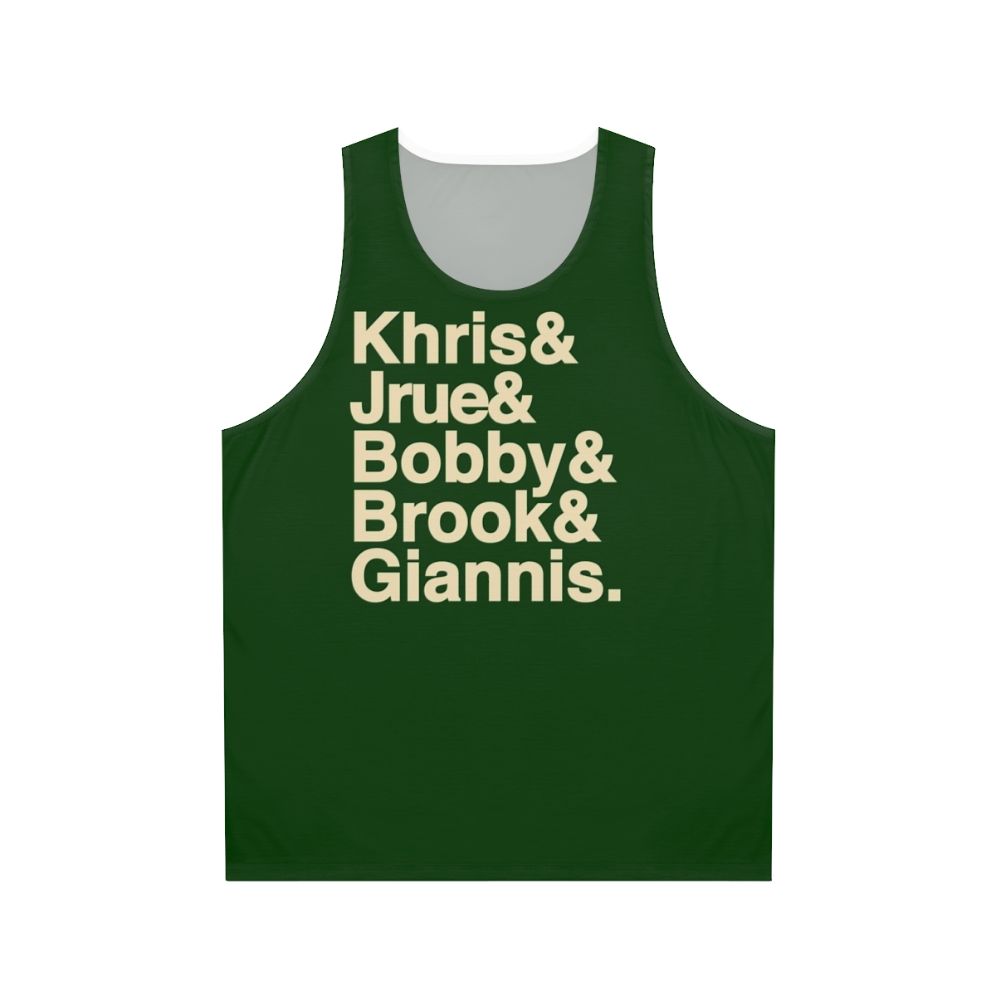 Milwaukee Unisex Basketball Tank Top