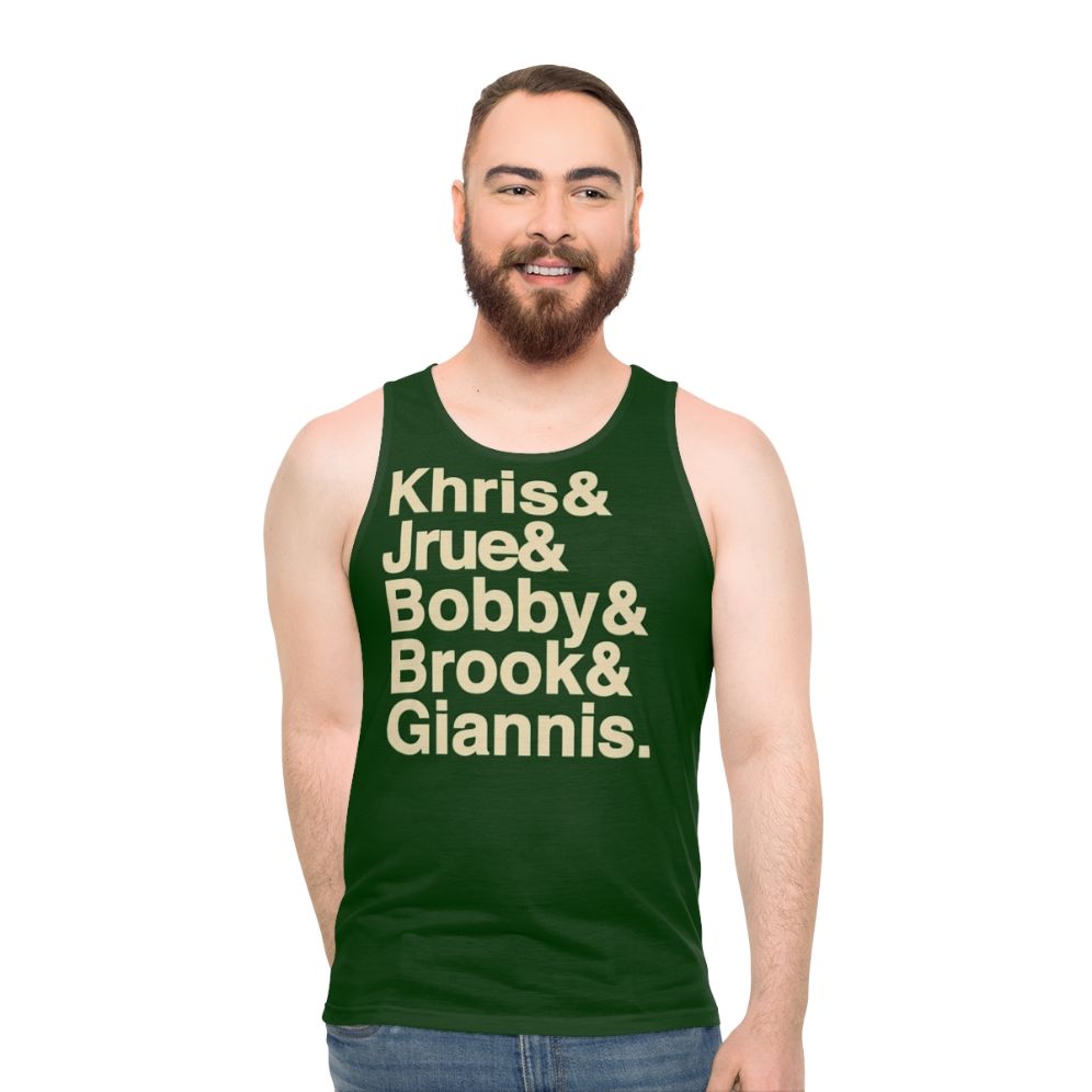 Milwaukee Unisex Basketball Tank Top