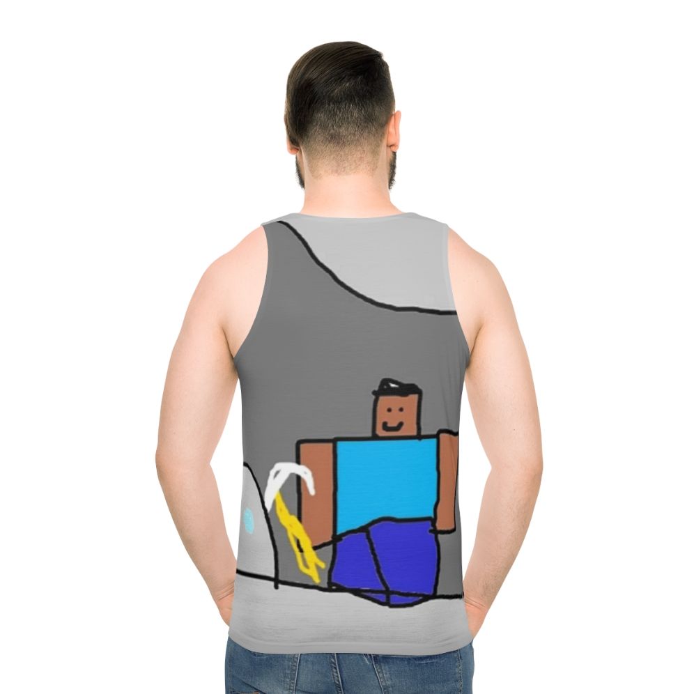 Minecraft Diamond Inspired Unisex Tank Top
