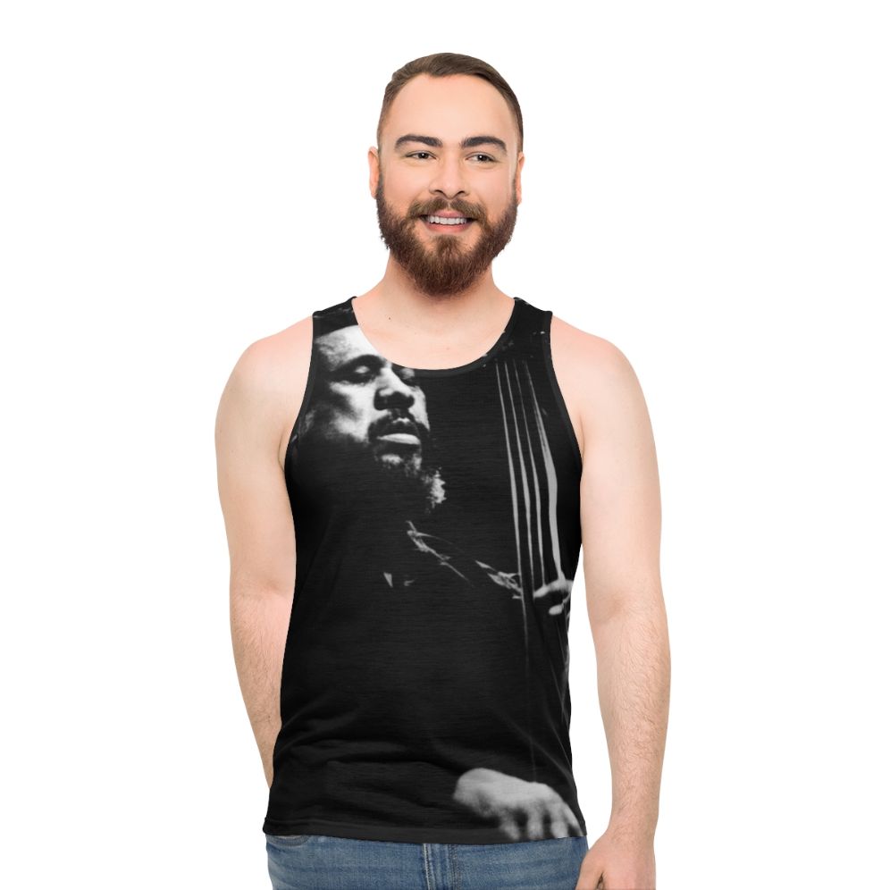 Mingus Jazz Musician Unisex Tank Top