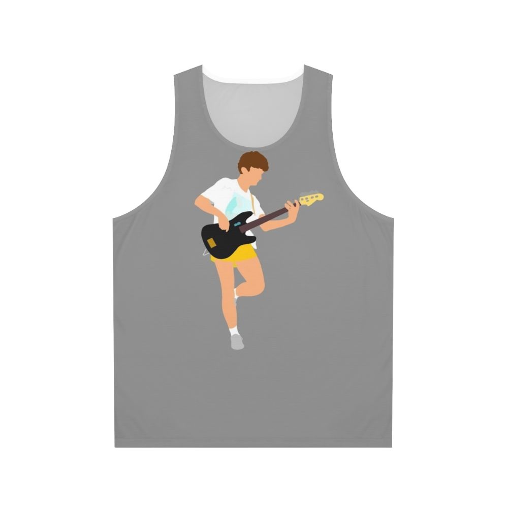 Minimal John Deacon Queen Band Unisex Tank Top