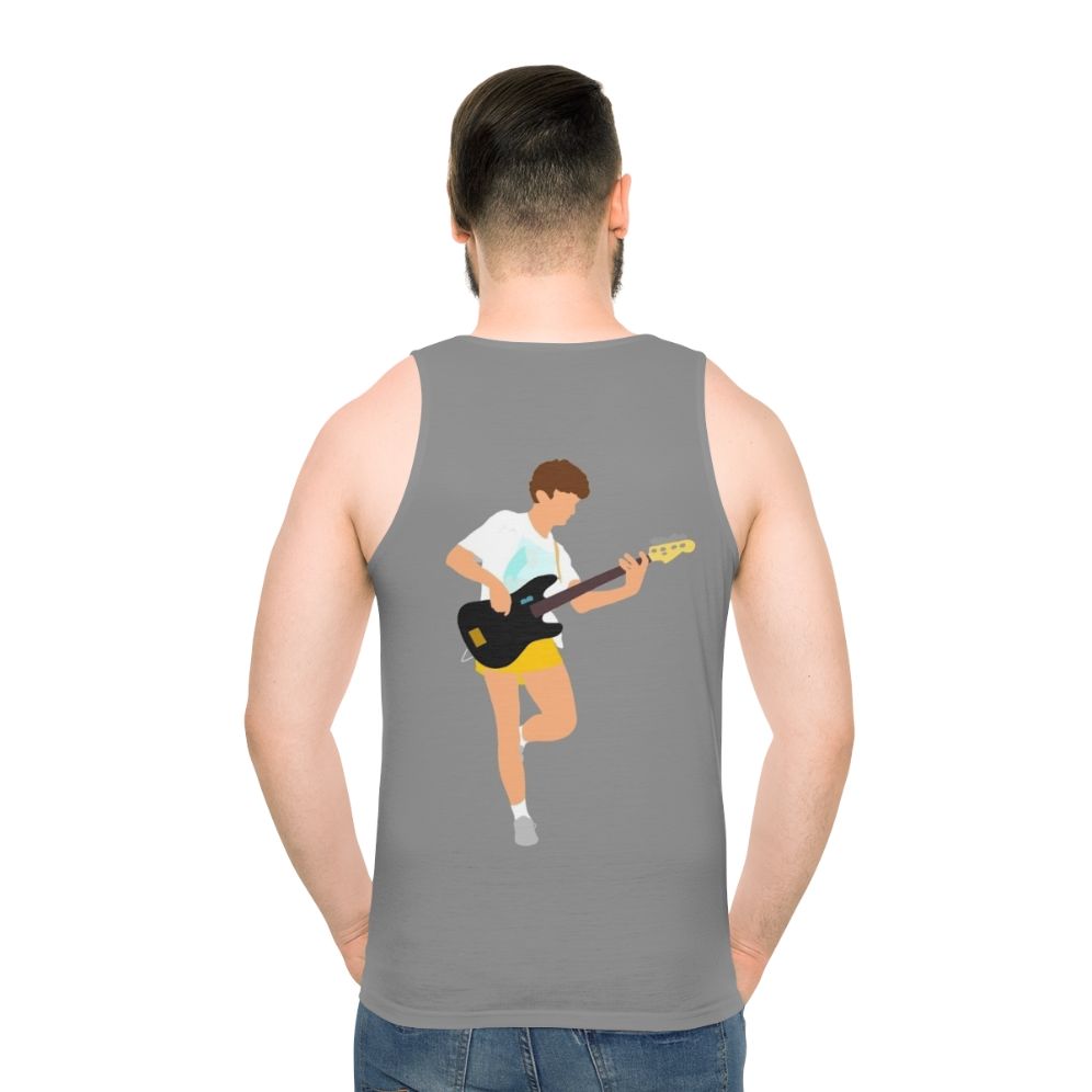 Minimal John Deacon Queen Band Unisex Tank Top