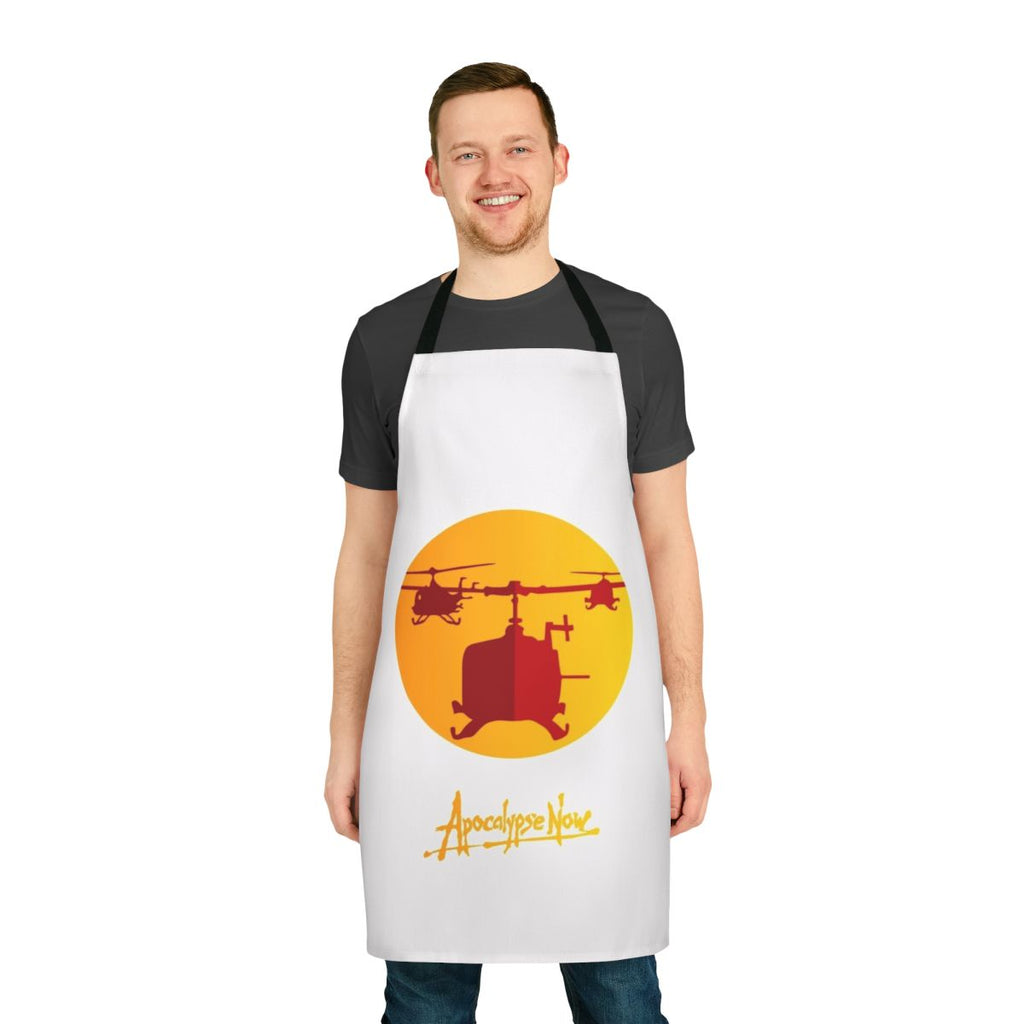 Minimalist designed apron inspired by the classic film Apocalypse Now