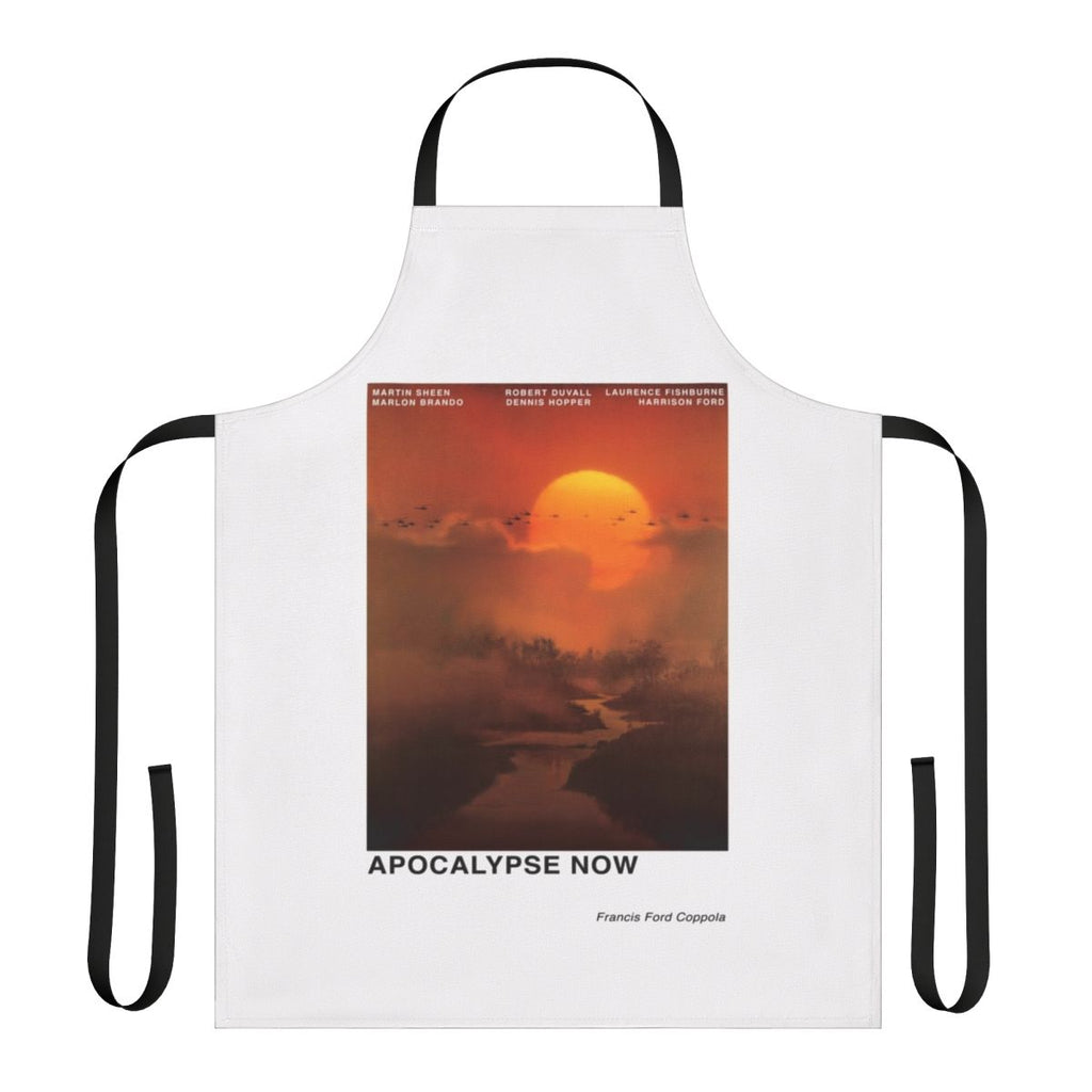Stylized apron design inspired by the cult classic film "Apocalypse Now"