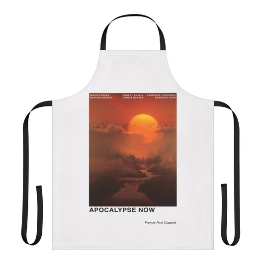 Stylized apron design inspired by the cult classic film "Apocalypse Now"
