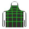 Minimalist apron with a sleek, industrial-inspired design for music enthusiasts
