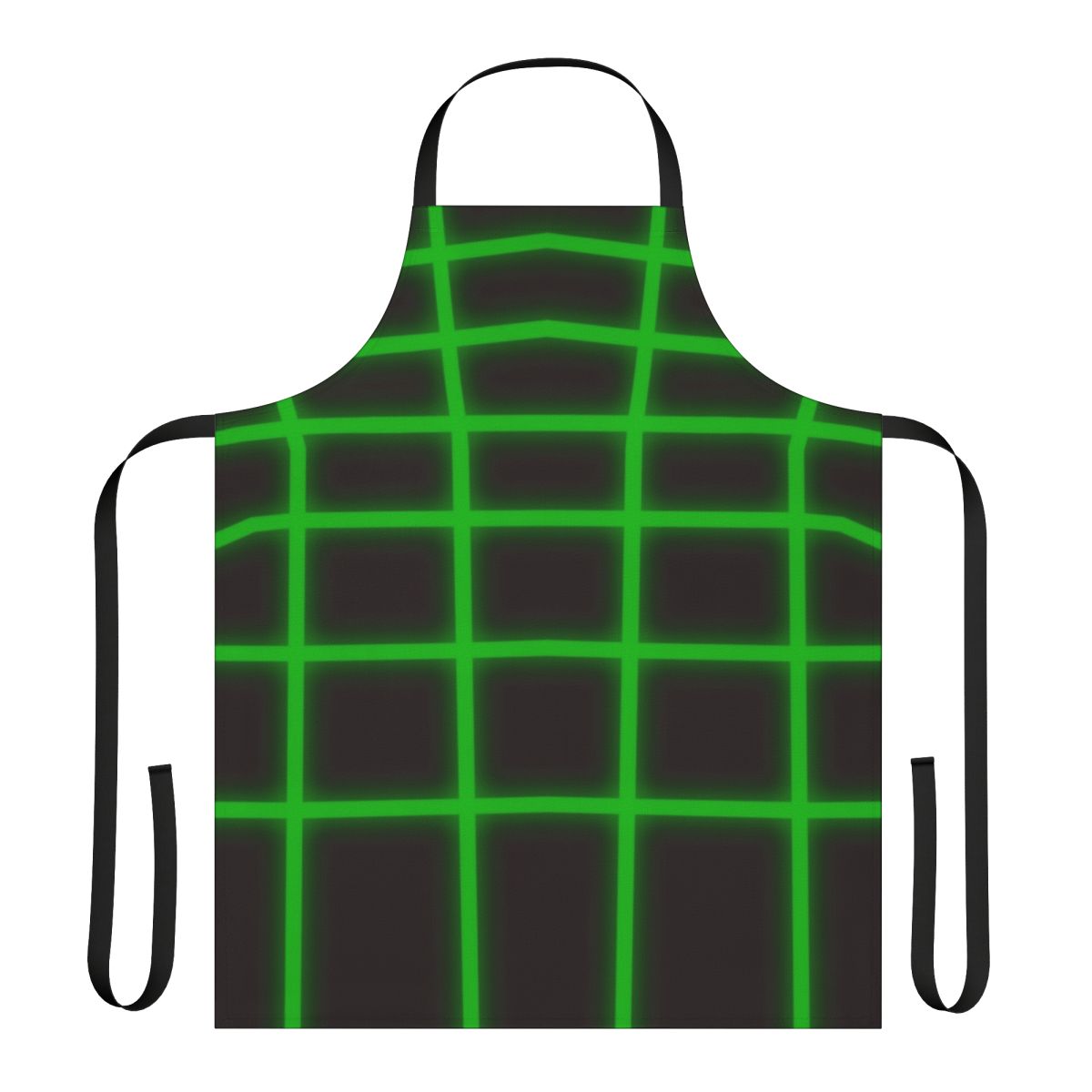 Minimalist apron with a sleek, industrial-inspired design for music enthusiasts