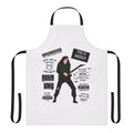 Minimalist apron featuring iconic quotes from Eddie Munson in Stranger Things
