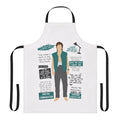 Minimalist apron featuring quotes from Steve Harrington in Stranger Things Season 4