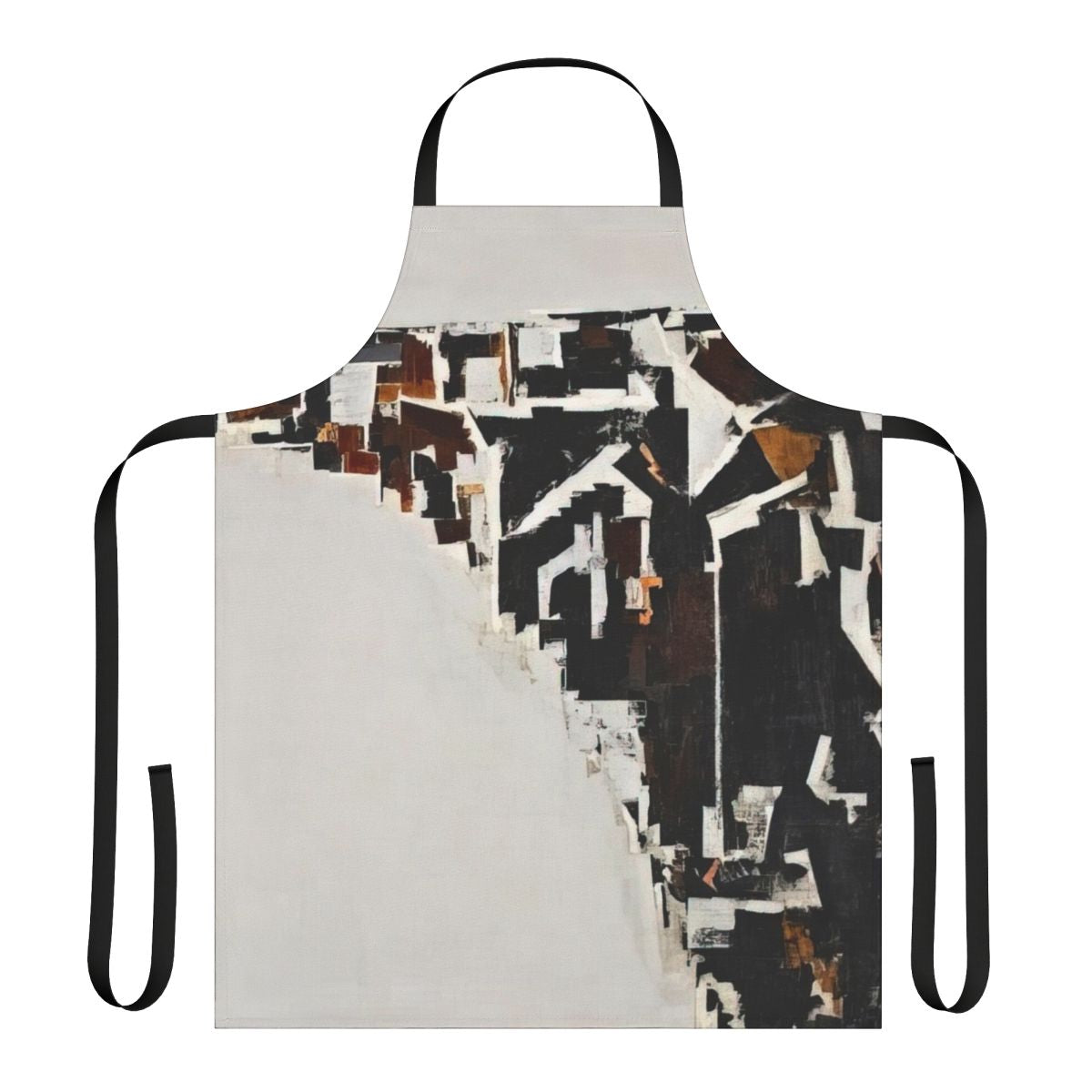 Minimalist apron with color field design inspired by guitar virtuoso Martin Barre of the progressive rock band Jethro Tull