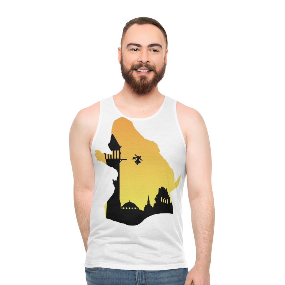 Minimalist Assassin's Creed "Leap of Faith" Unisex Tank Top