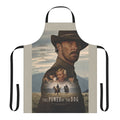 Minimalist and modern apron inspired by the film 'The Power of the Dog'