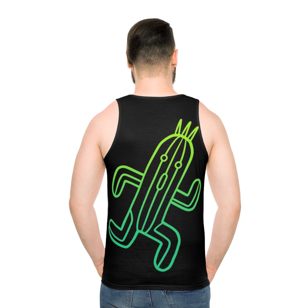 Minimalist Final Fantasy Cactuar Tank Top