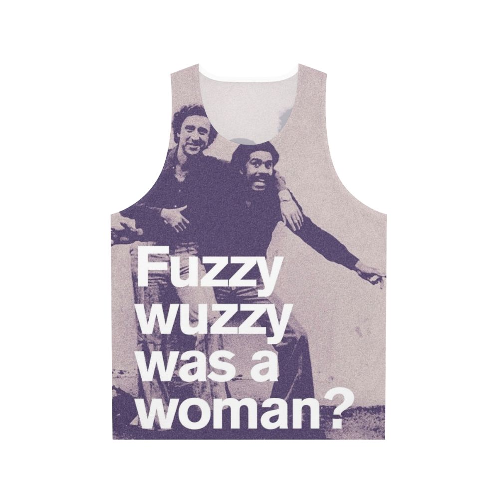 Minimalist Fuzzy Wuzzy Unisex Tank Top