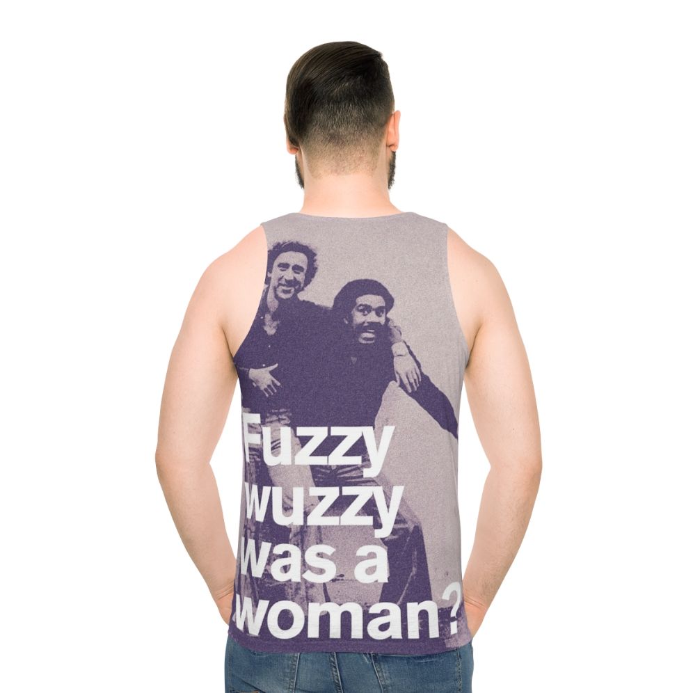 Minimalist Fuzzy Wuzzy Unisex Tank Top