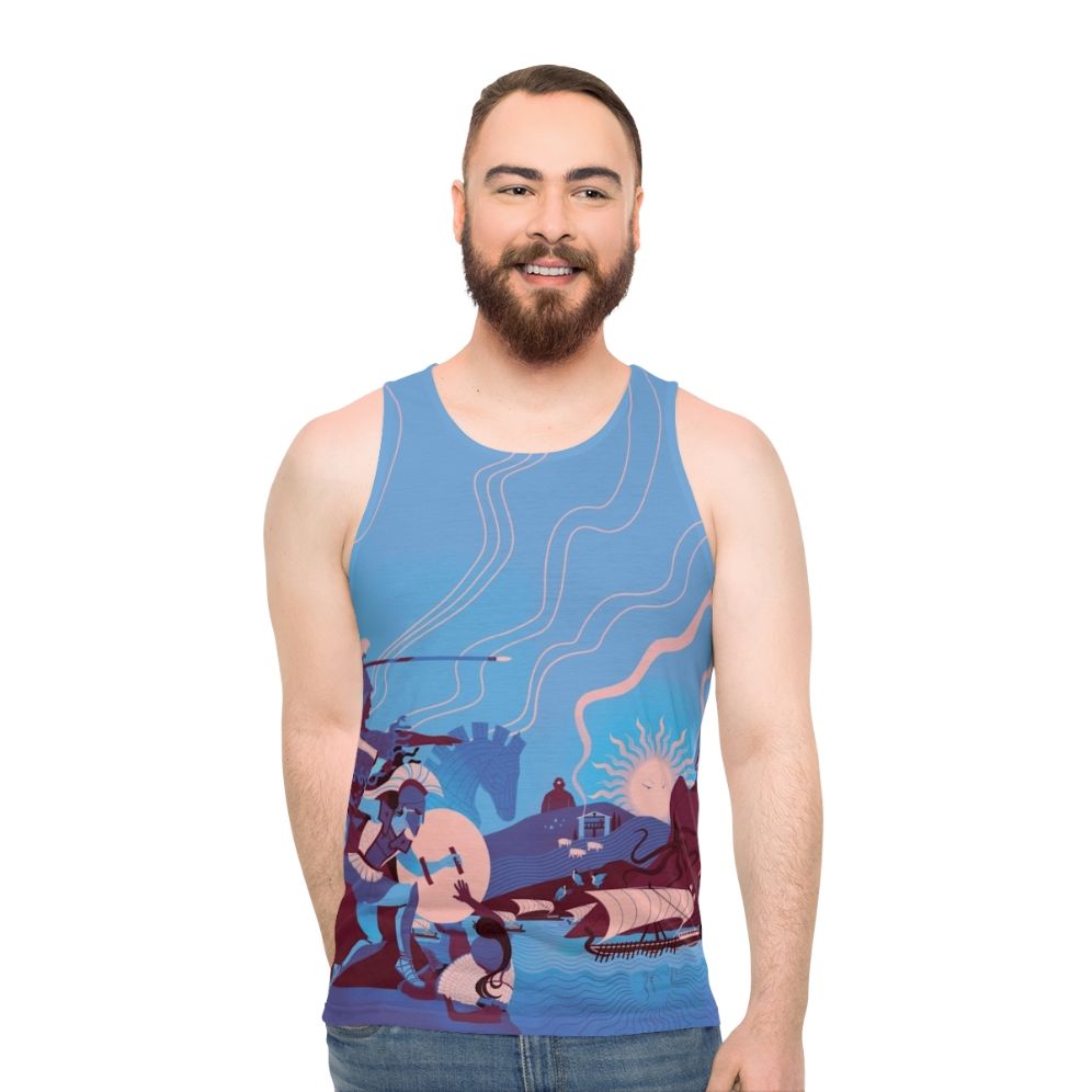 Minimalist Greek Mythology Unisex Winter Tank Top