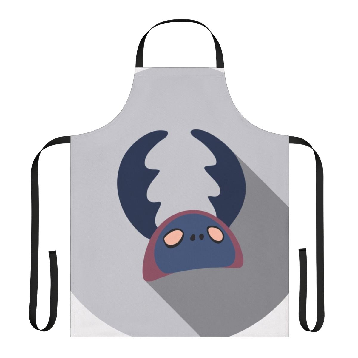 Hollow Knight themed flat icon apron for gamers and fans of the video game