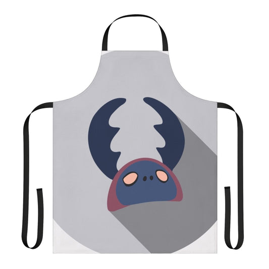 Hollow Knight themed flat icon apron for gamers and fans of the video game