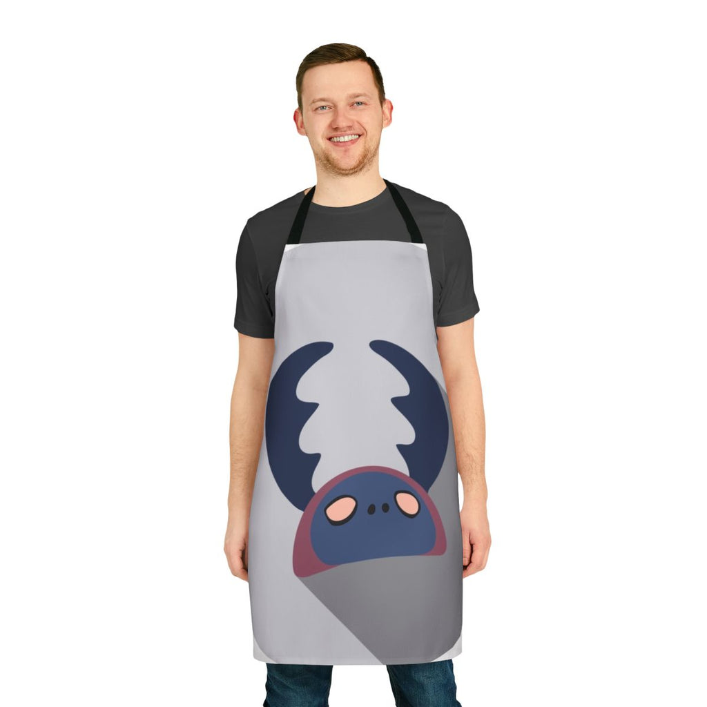 Hollow Knight themed flat icon apron for gamers and fans of the video game