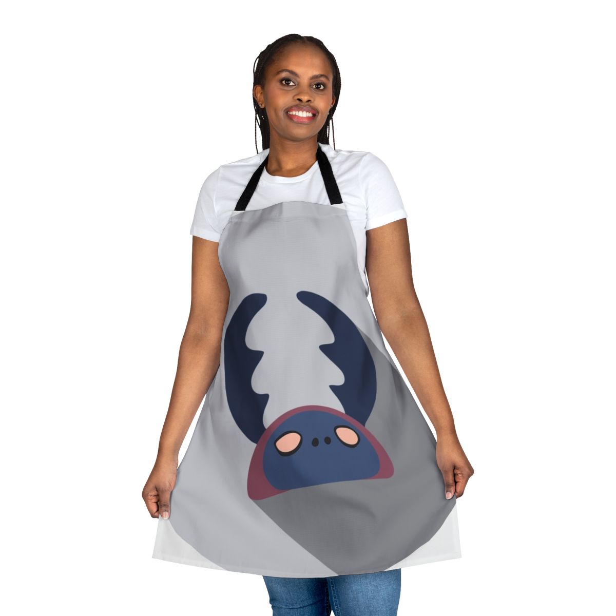 Hollow Knight themed flat icon apron for gamers and fans of the video game